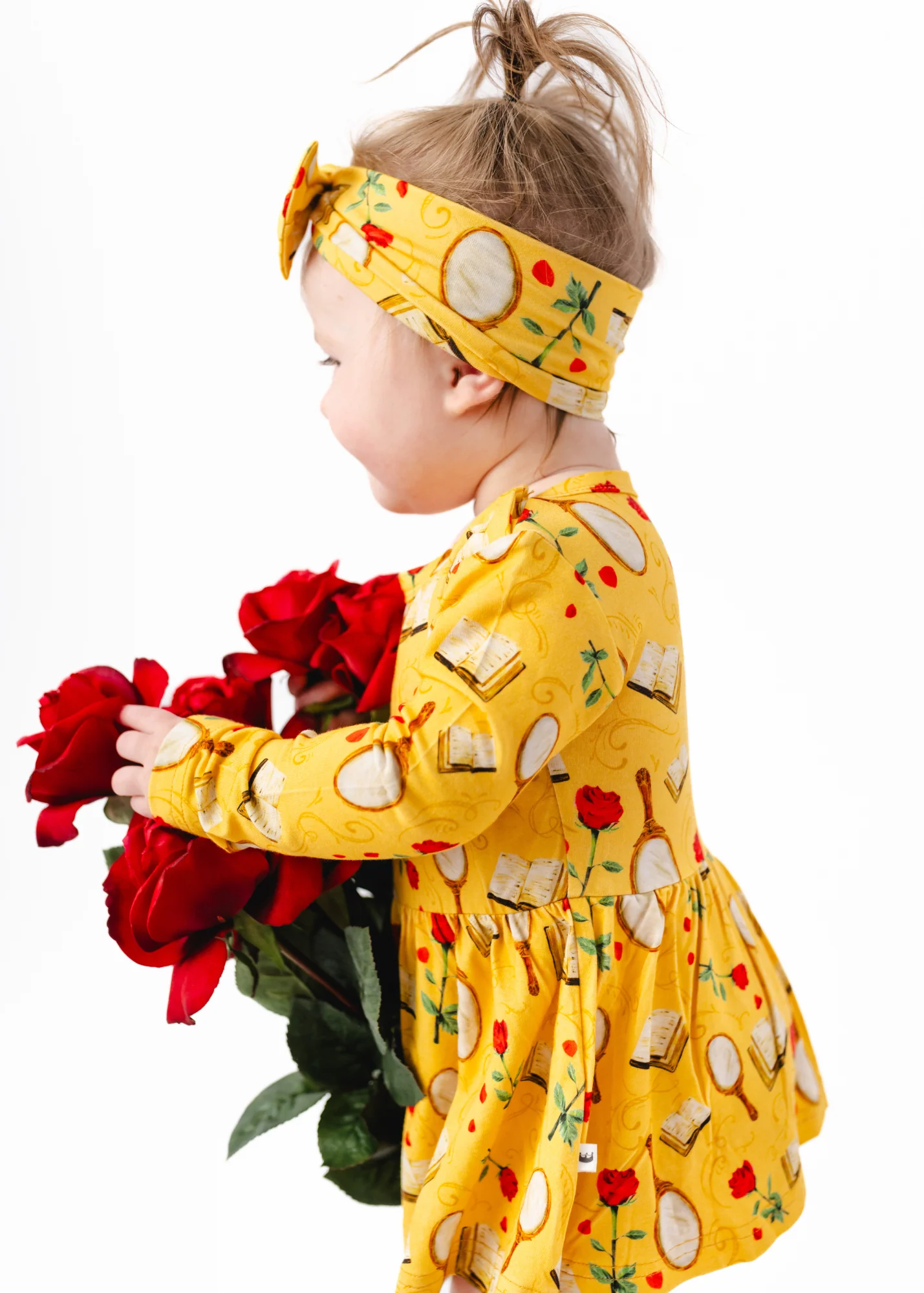 Beauty Long Sleeve Baby Dress - Image 4