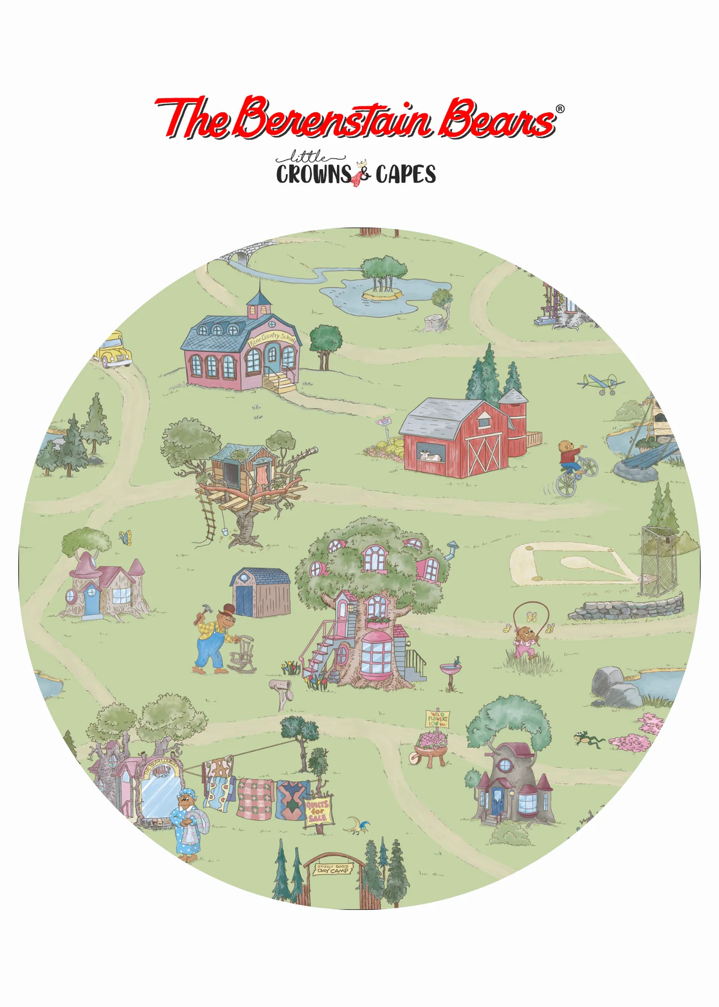 Berenstain Bears® Adult Unisex Jogger Pants - Image 6