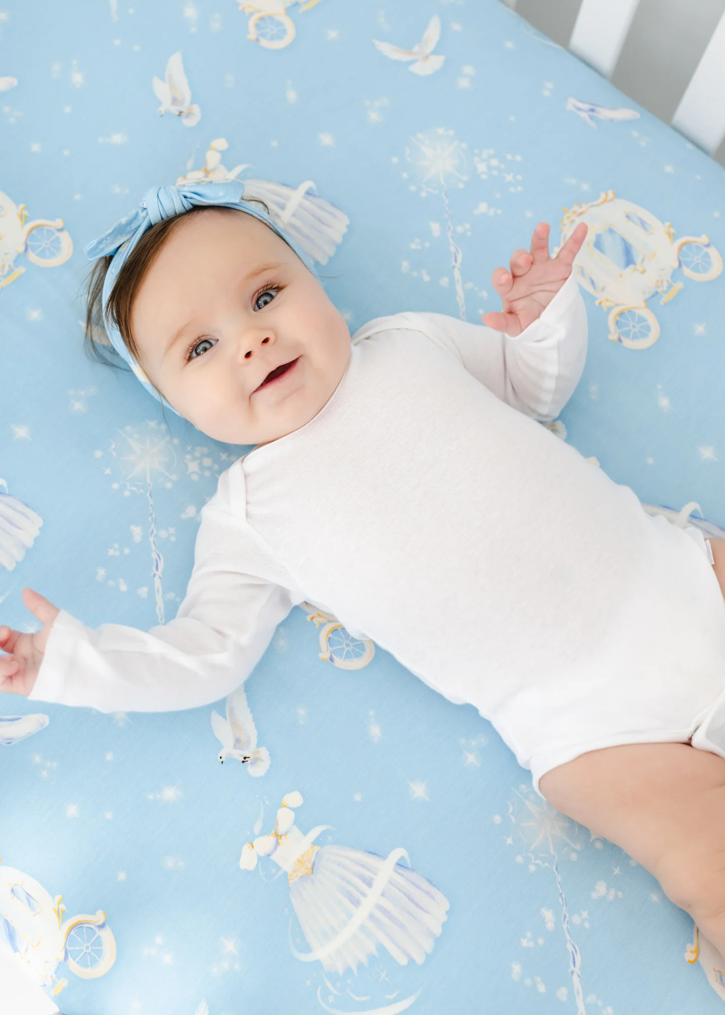 Cinderella Bamboo Crib Sheet - Image 4