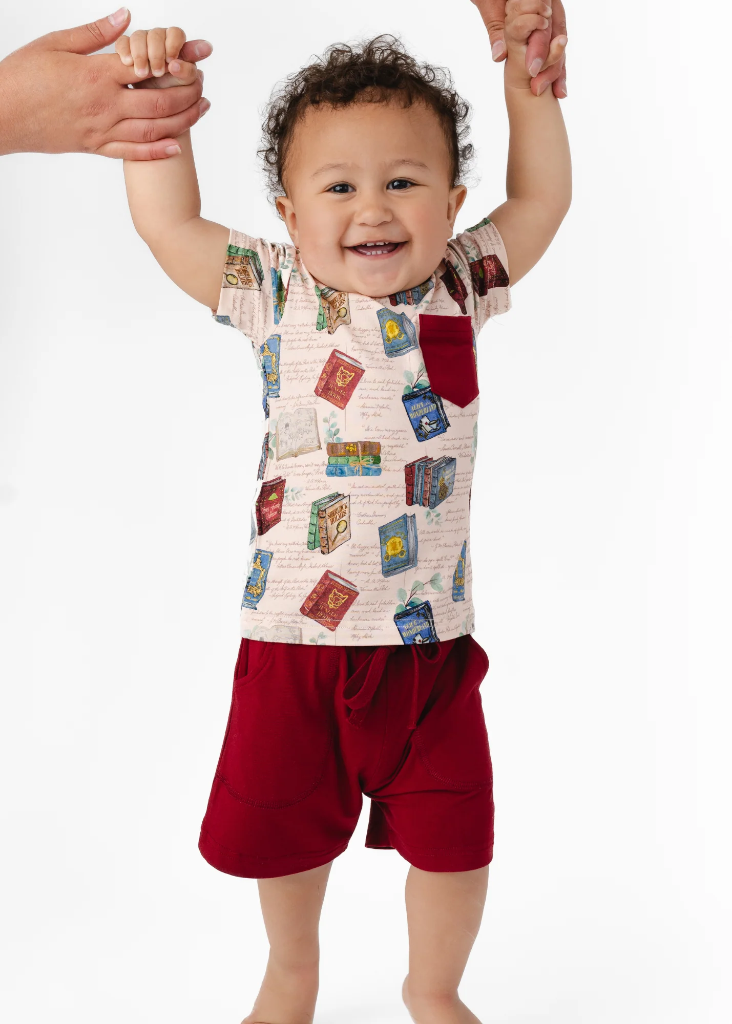 Classic Books Pocket Tee & Short Sets - Image 3