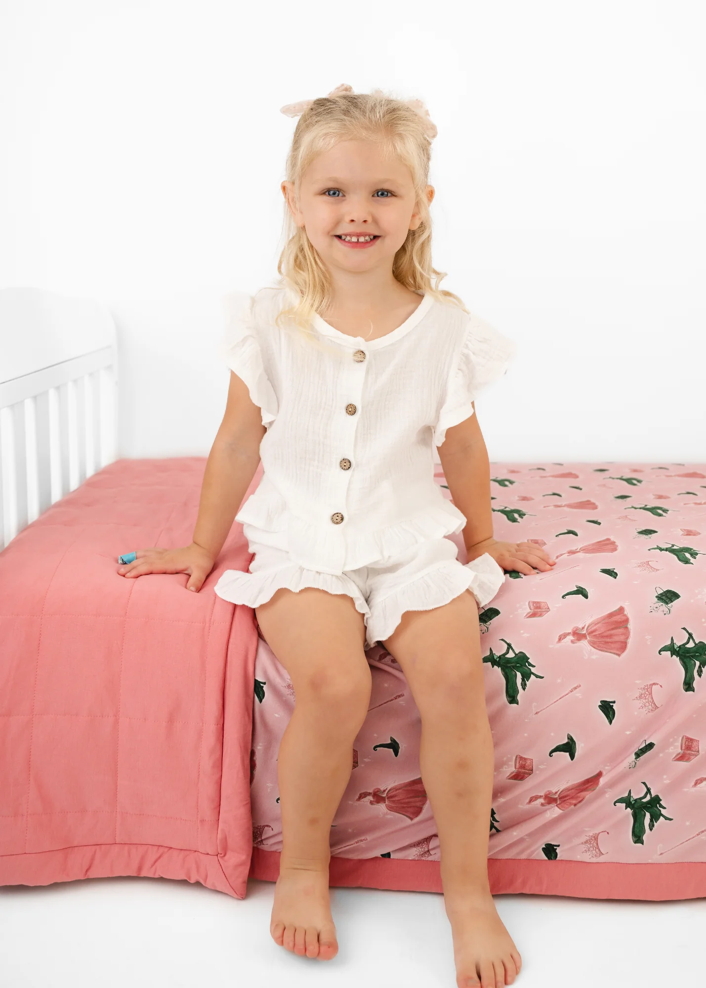 Good Witch Bad Witch Large Quilted Bamboo Blanket - Image 5