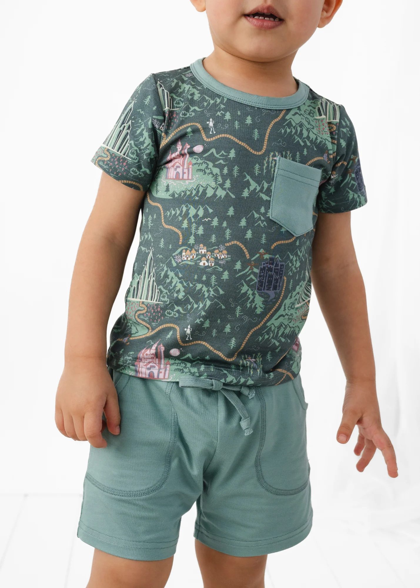 Emerald City Pocket Tee & Short Sets - Image 3