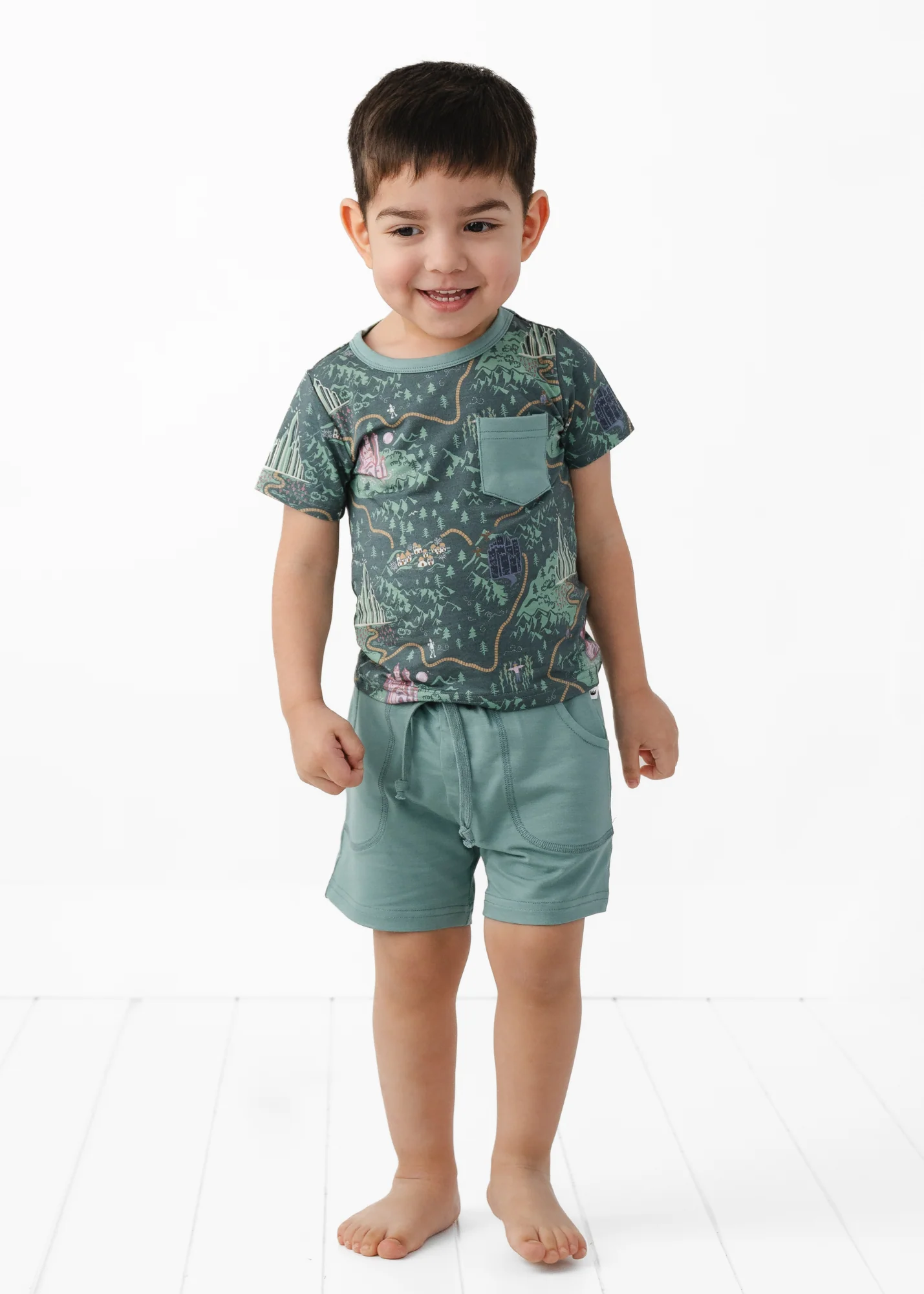 Emerald City Pocket Tee & Short Sets - Image 4