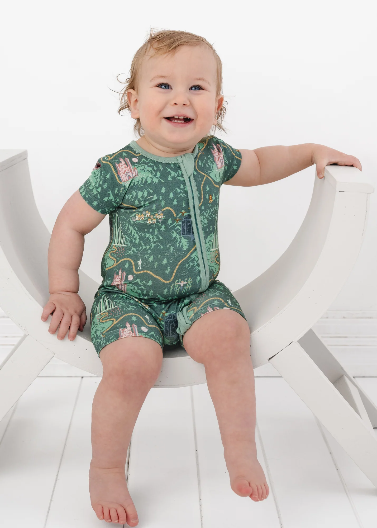 Emerald City Shortie Romper - Image 3