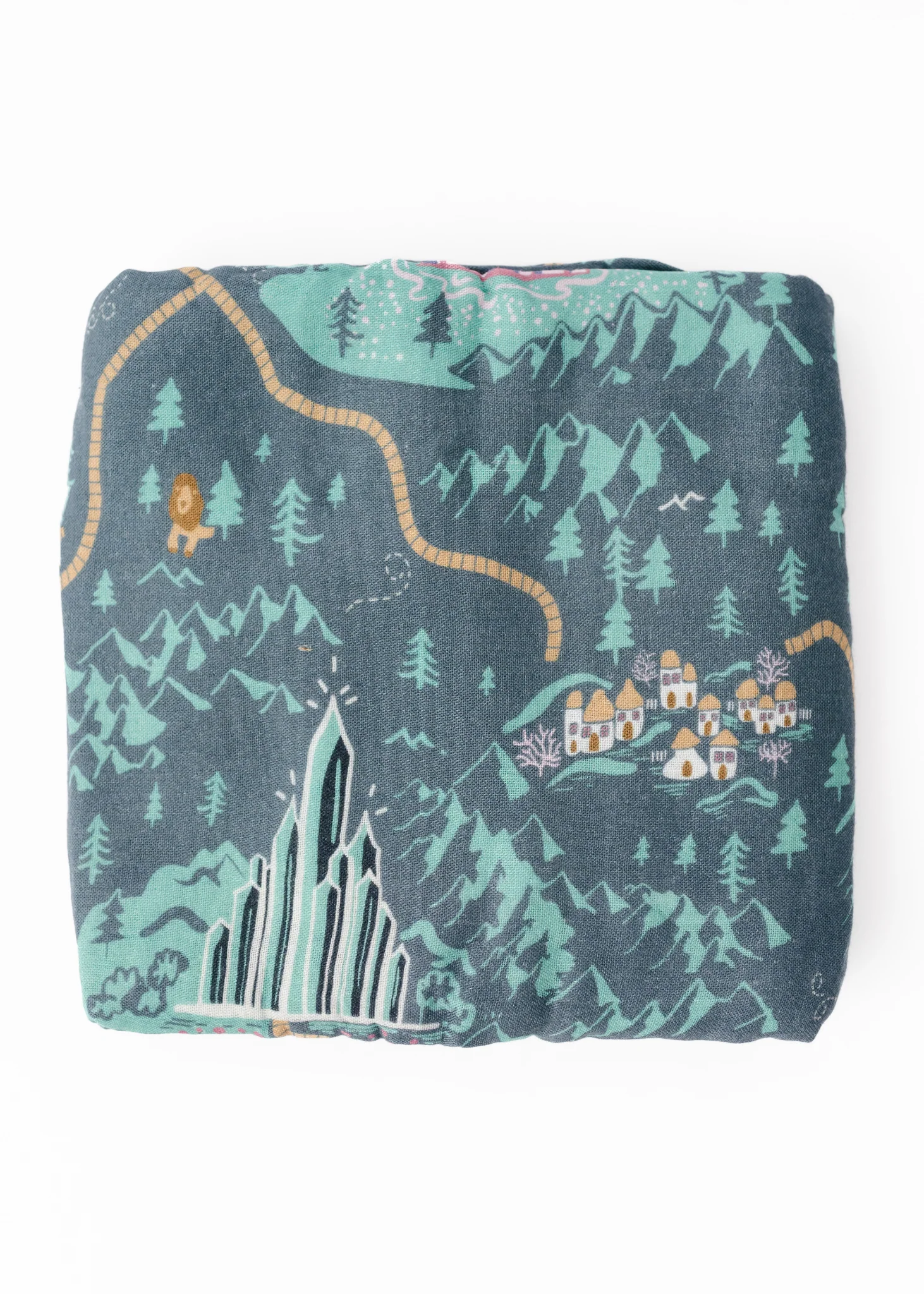 Emerald City Swaddle Blanket - Image 4