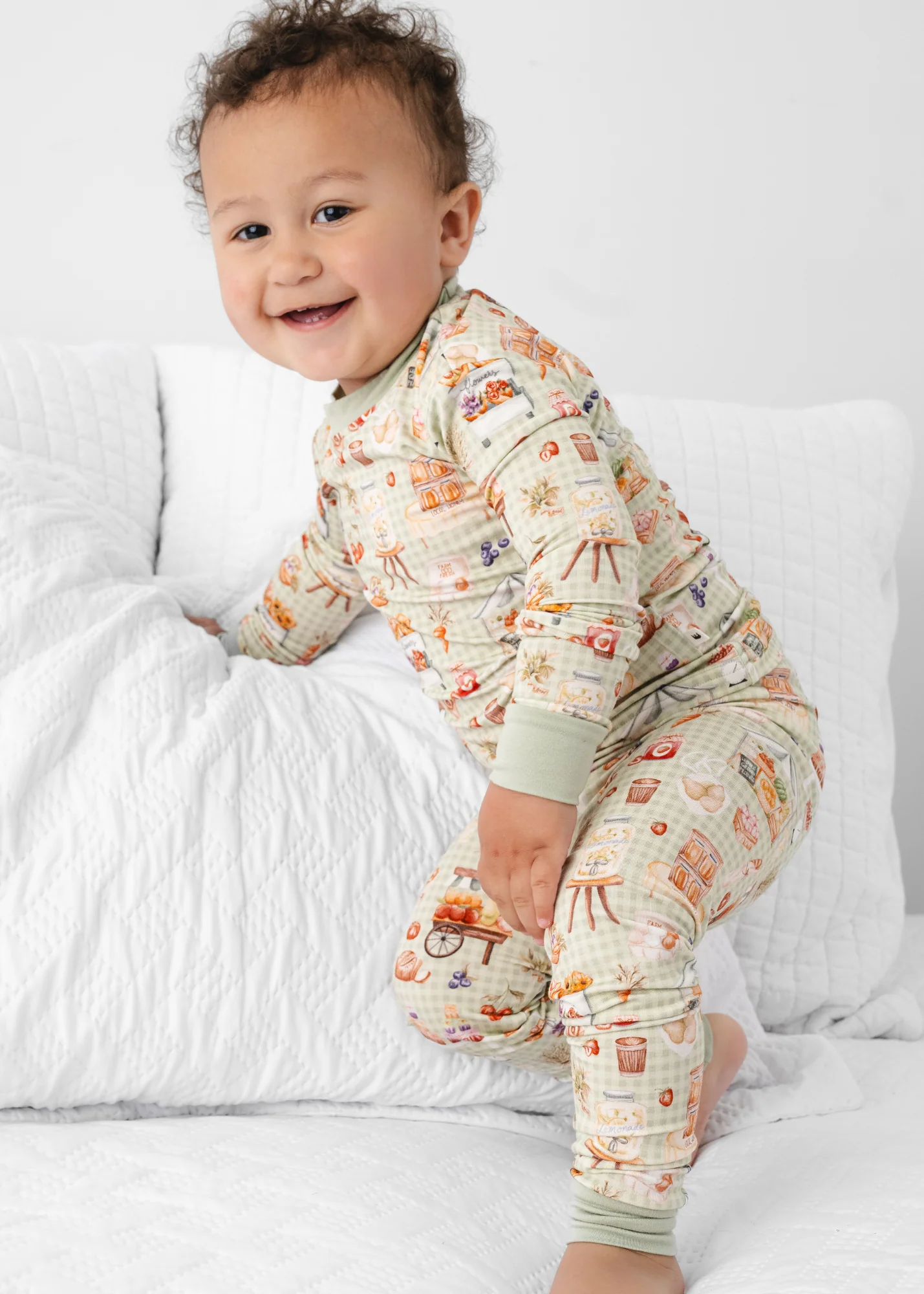 Farmer's Market Bamboo Pajama Set - Image 3