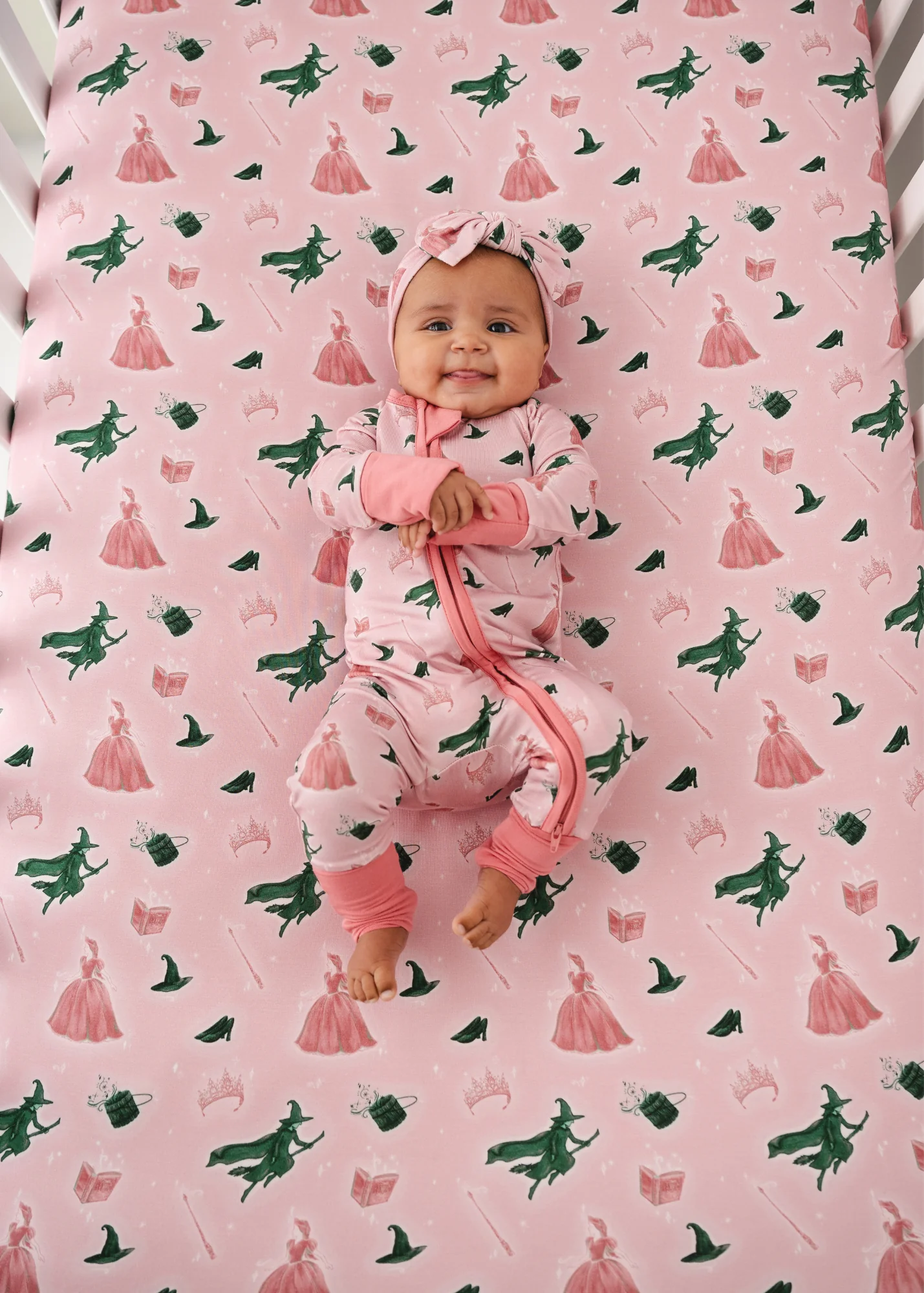 Good Witch Bad Witch Bamboo Crib Sheet - Image 3