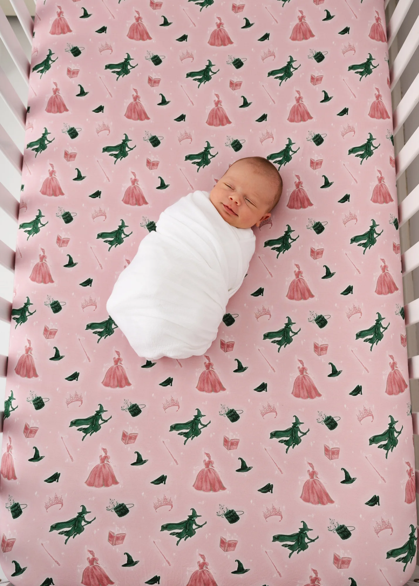 Good Witch Bad Witch Bamboo Crib Sheet - Image 5