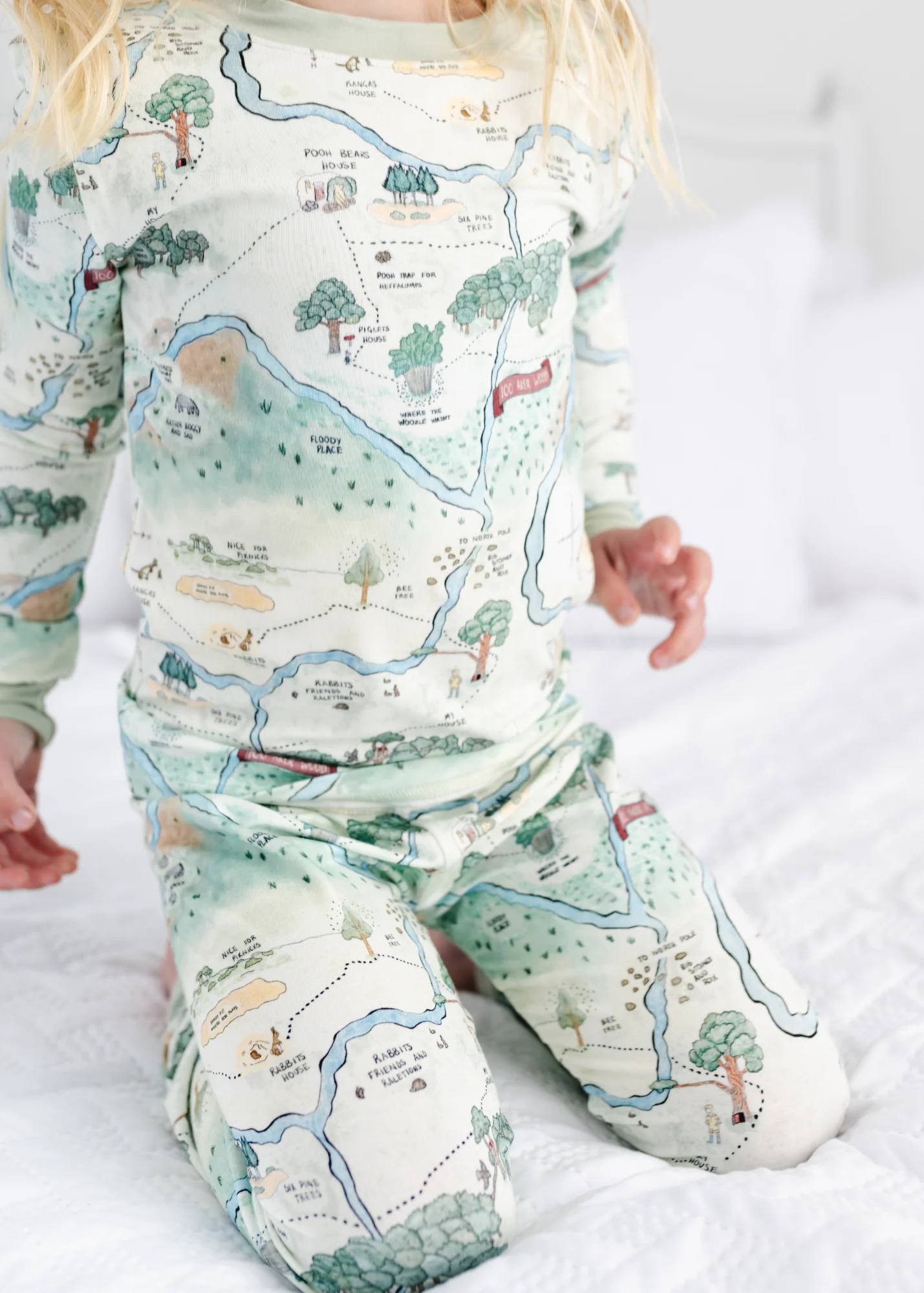Hundred Acre Wood Bamboo Pajama Set - Image 4