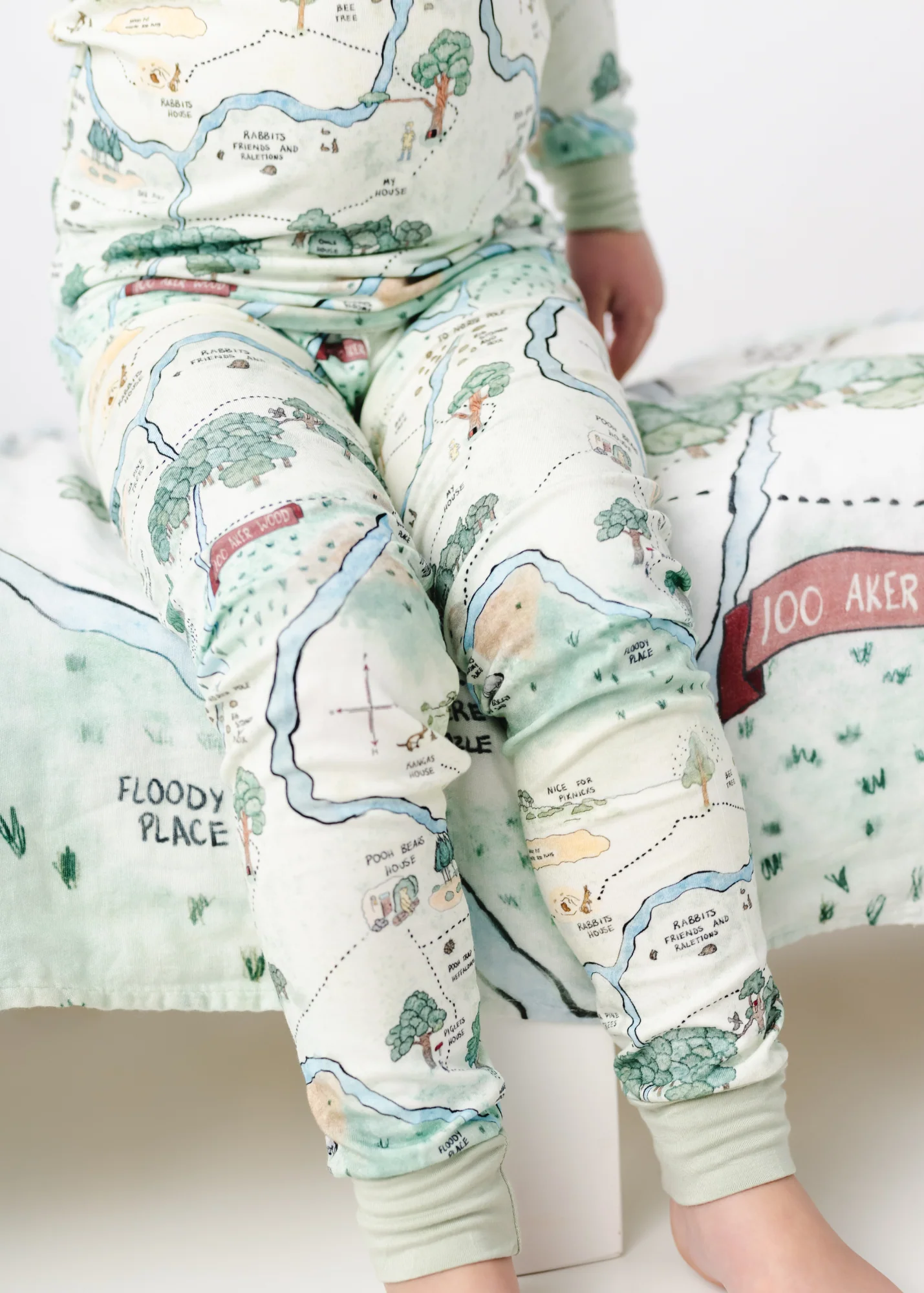 Hundred Acre Wood Bamboo Pajama Set - Image 5