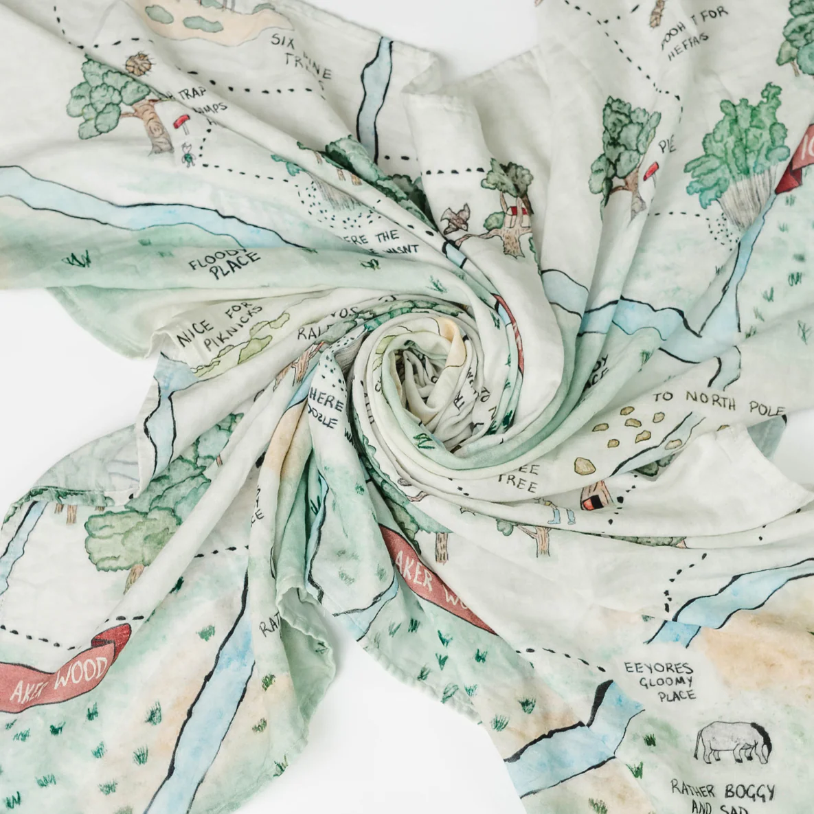 Hundred Acre Wood Swaddle Blanket - Image 5
