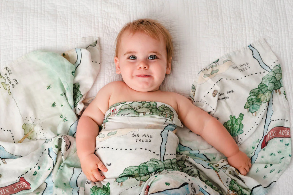 Hundred Acre Wood Swaddle Blanket - Image 6