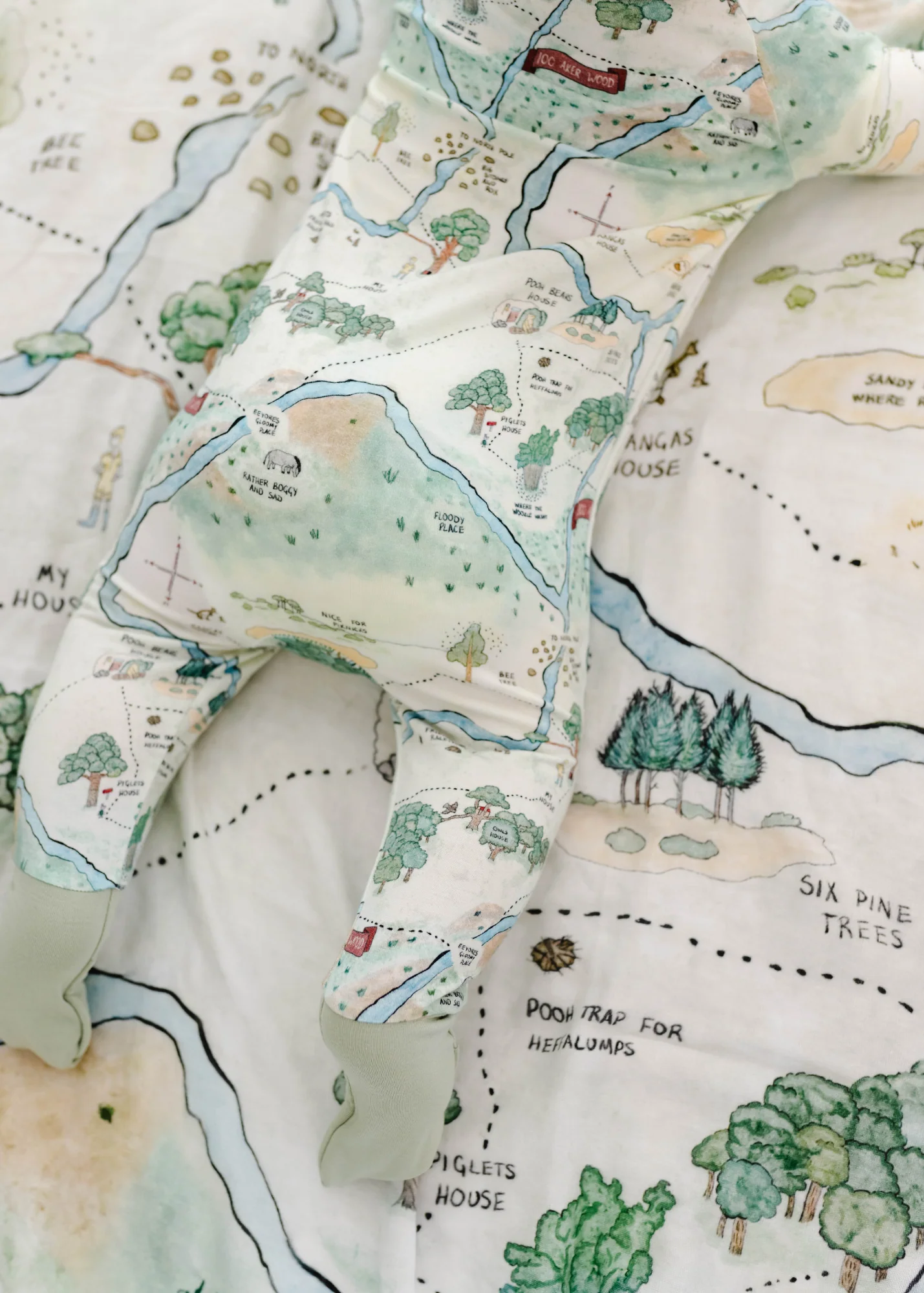 Hundred Acre Woods Bamboo Zippered Sleeper - Image 6