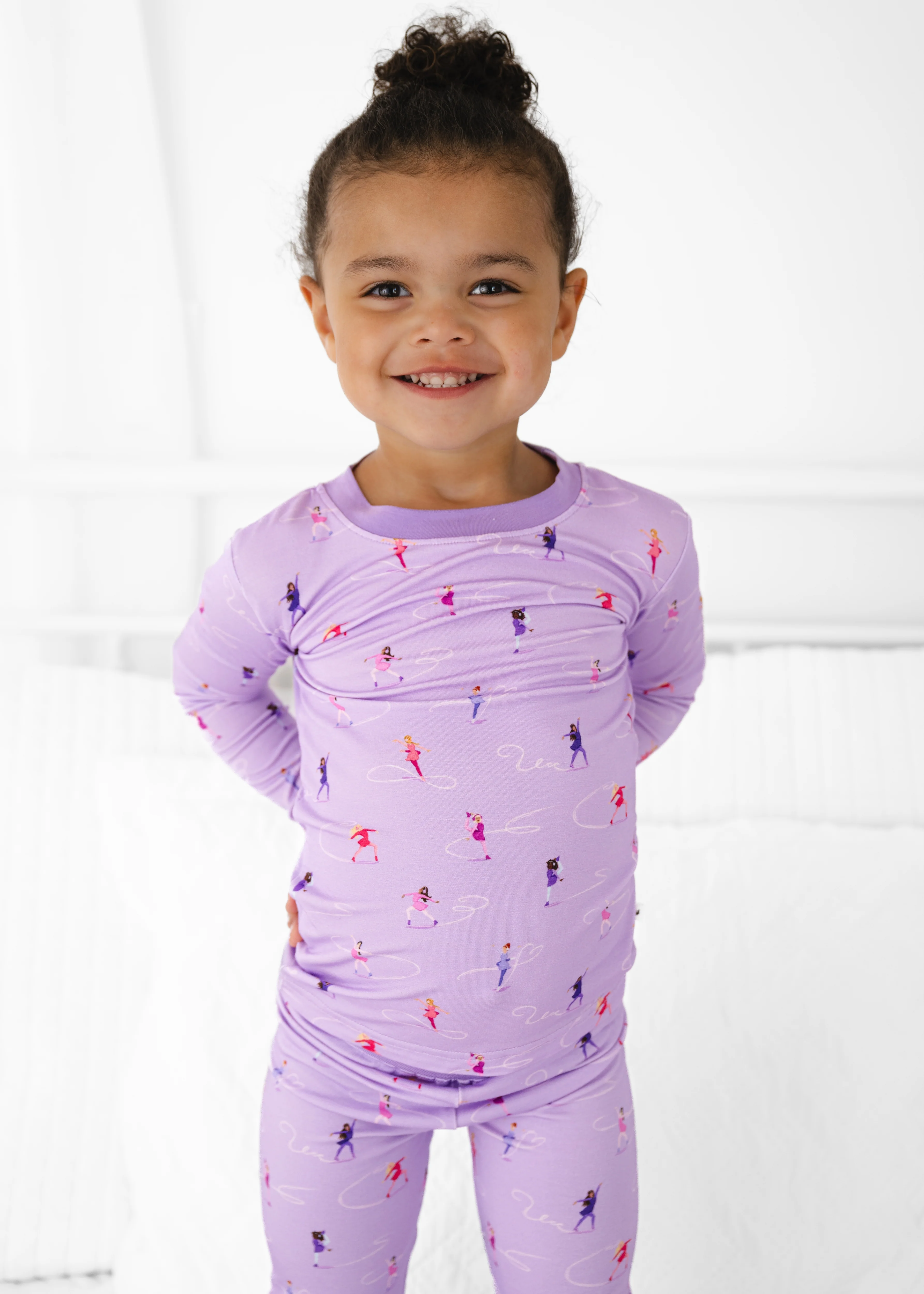 Ice Skating Bamboo Pajama Set - Image 3