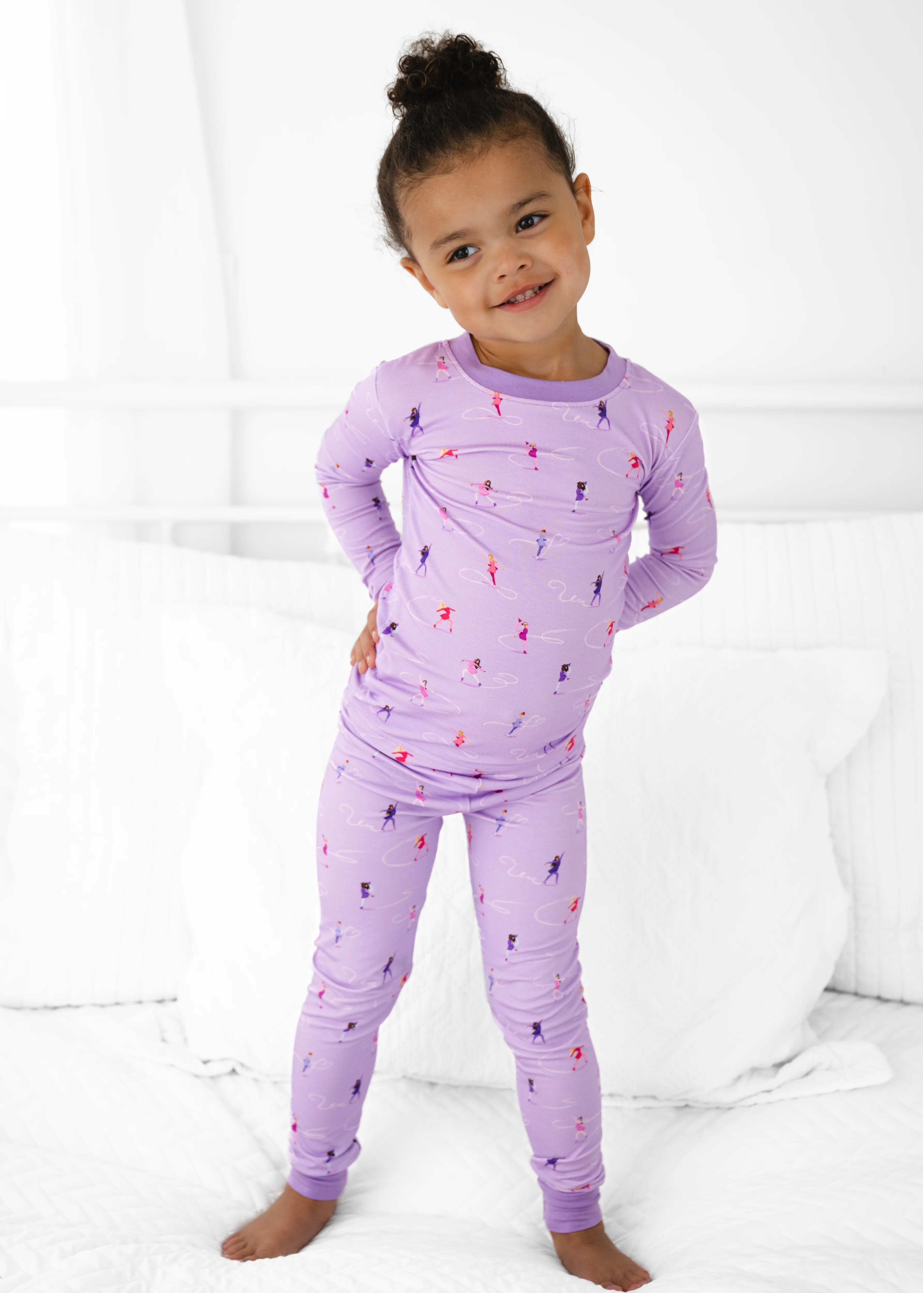 Ice Skating Bamboo Pajama Set - Image 4