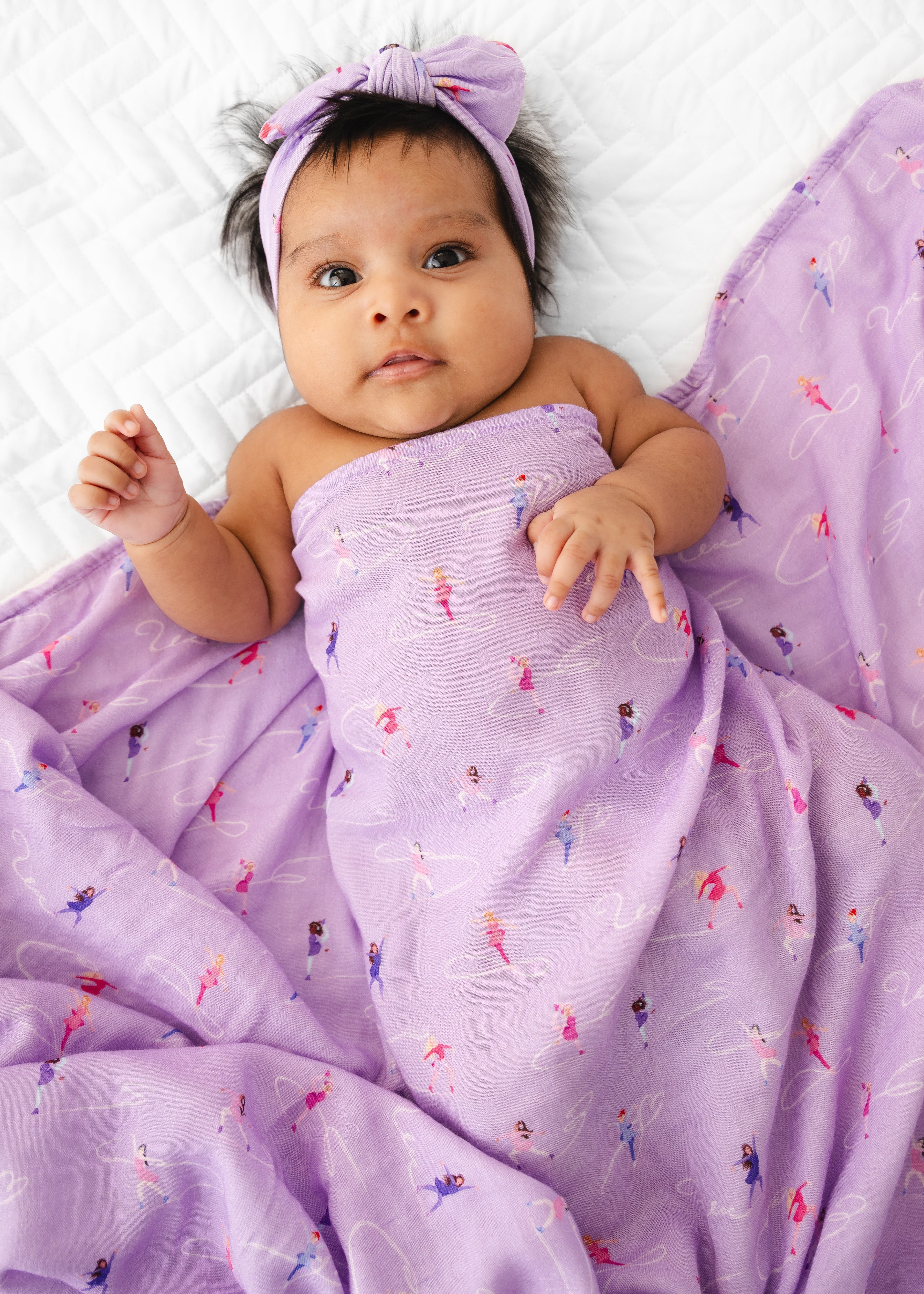 Ice Skating Swaddle Blanket - Image 3