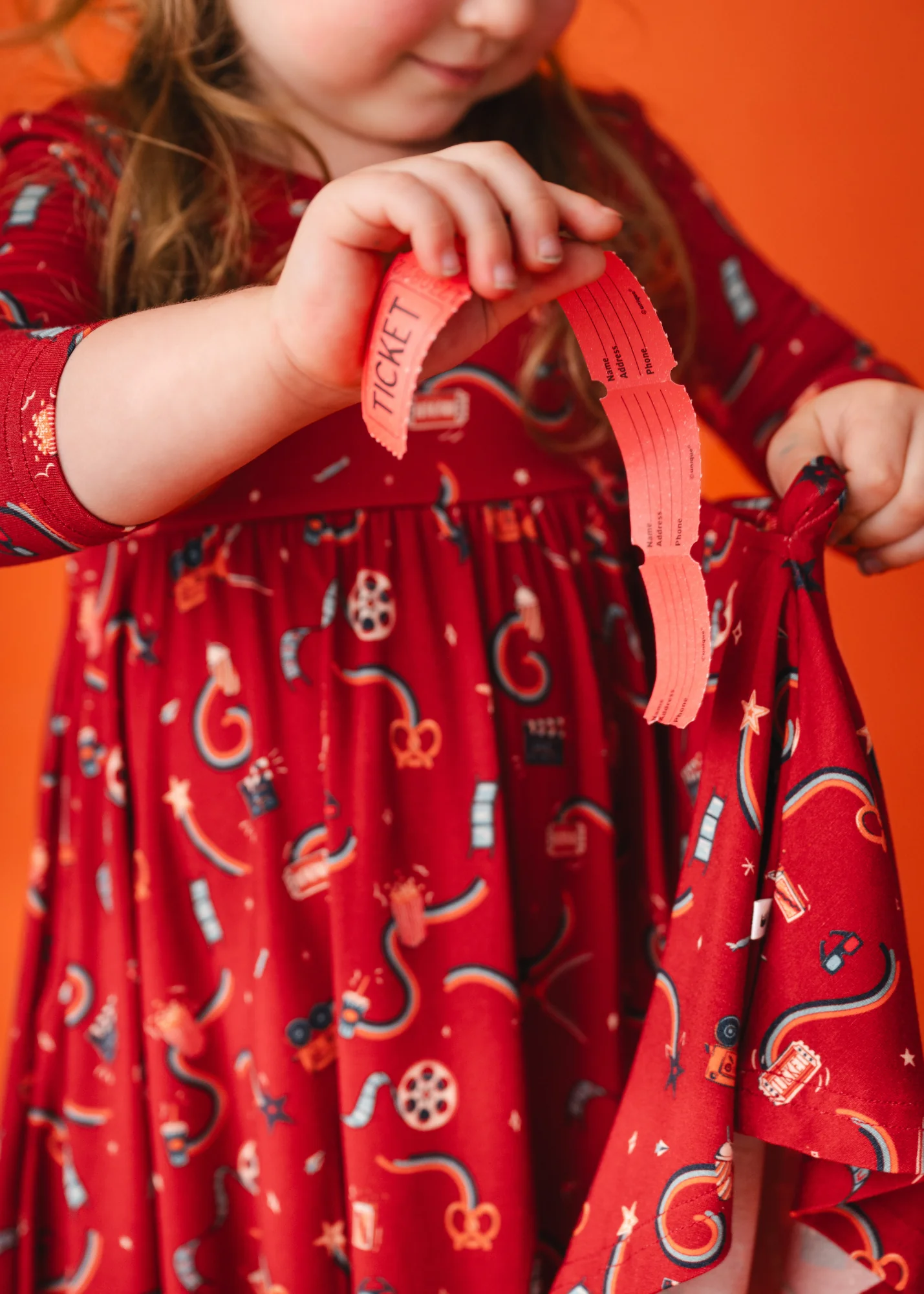 Movie Night Bamboo Twirl Dress - Image 4