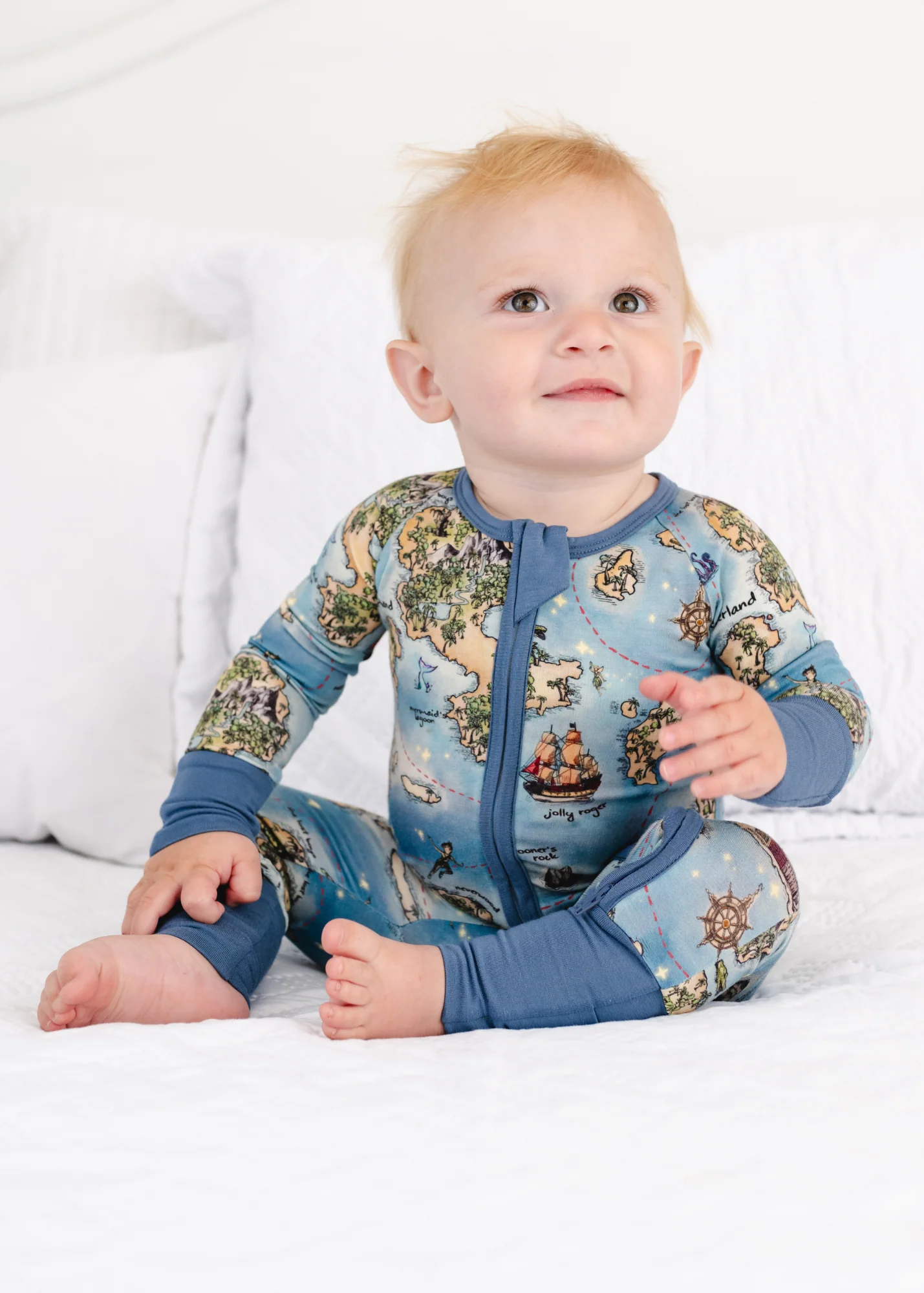 Neverland Map Bamboo Sleeper - Image 6