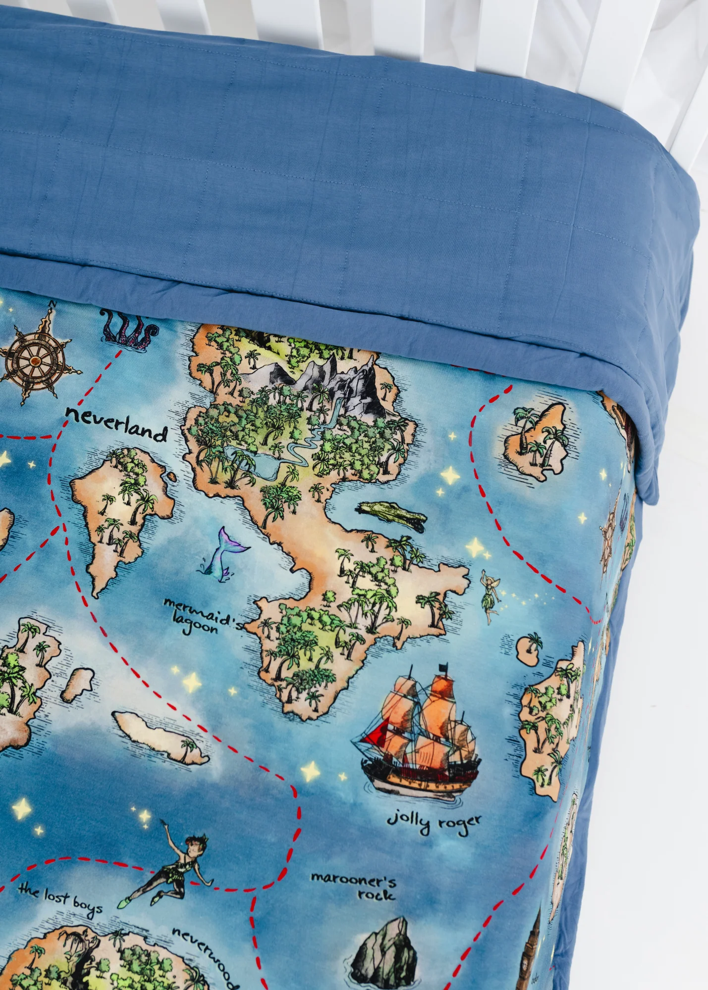 Neverland Large Quilted Bamboo Blanket - Image 3