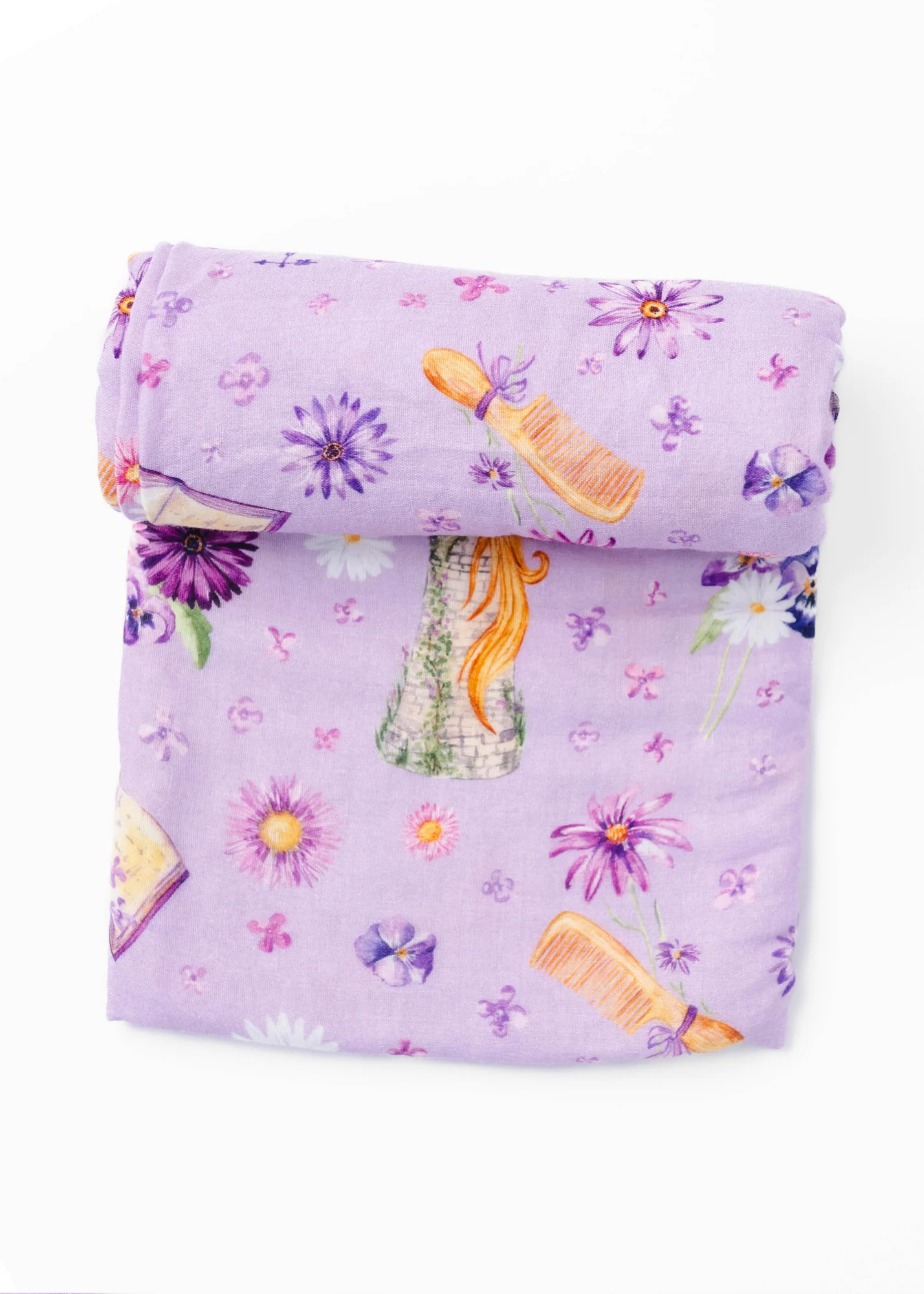 Rapunzel Swaddle Blanket - Image 5