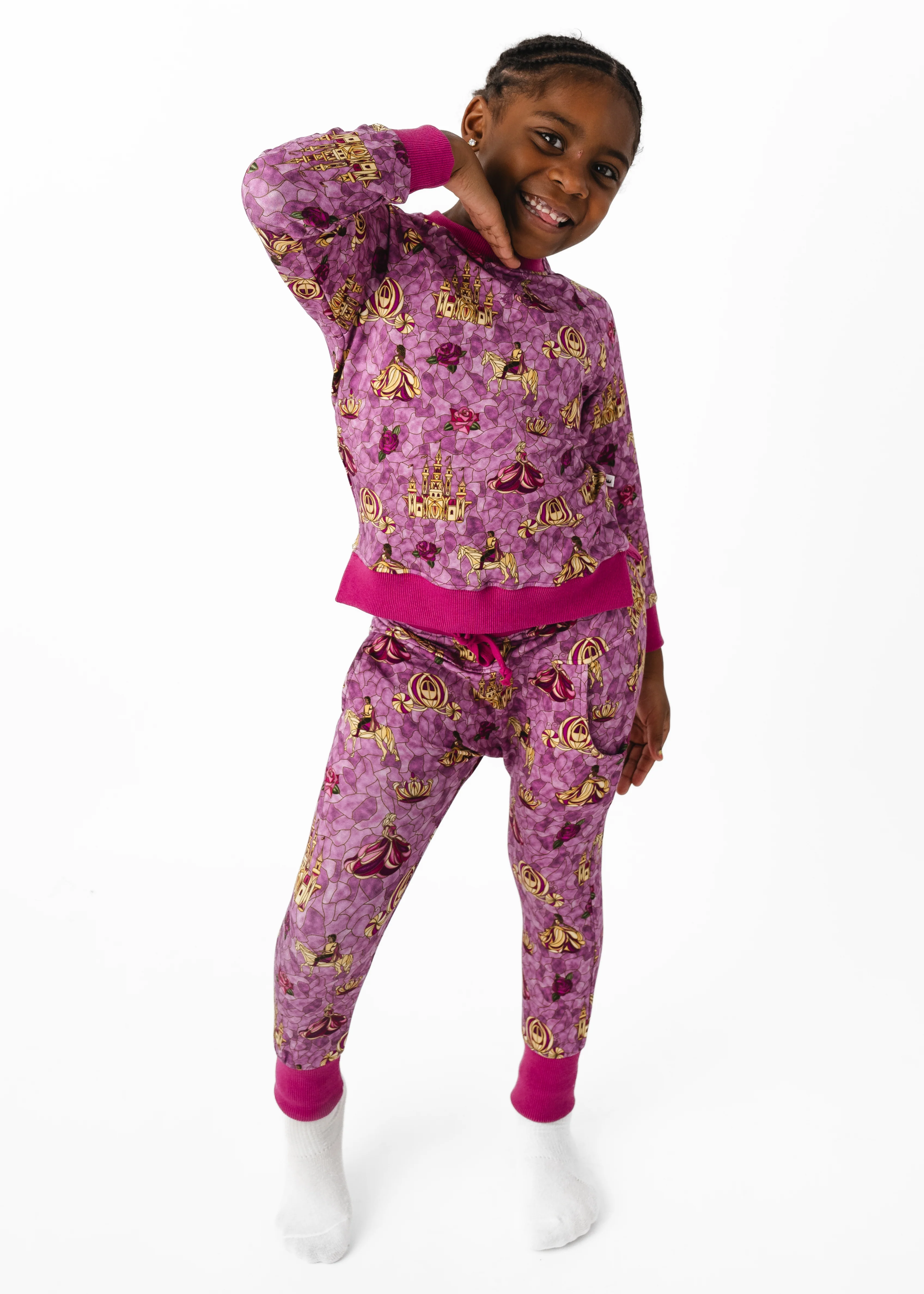 Royal Stained Glass Jogger Set - Image 3