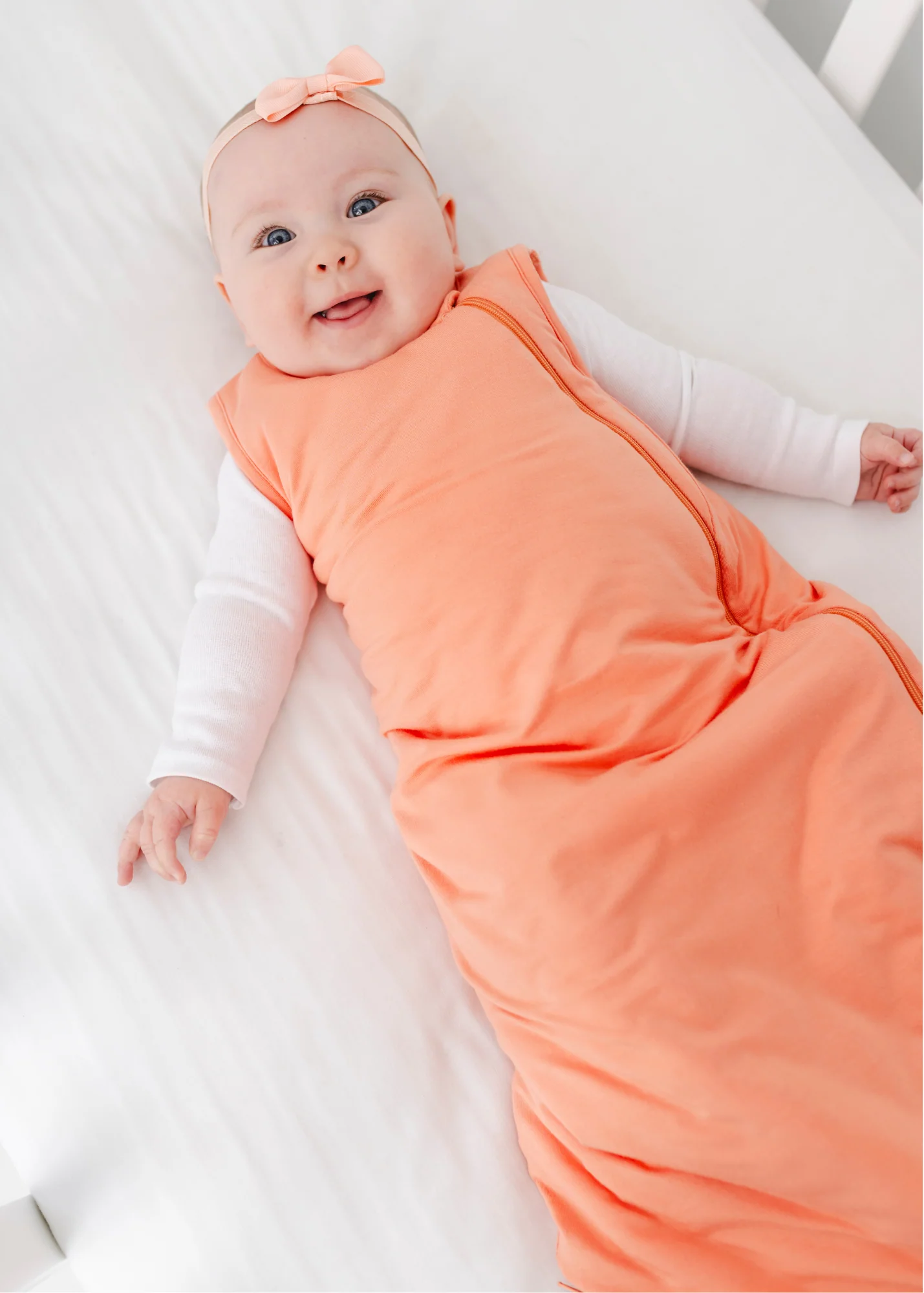 Sleep Sack in Peach - Image 3