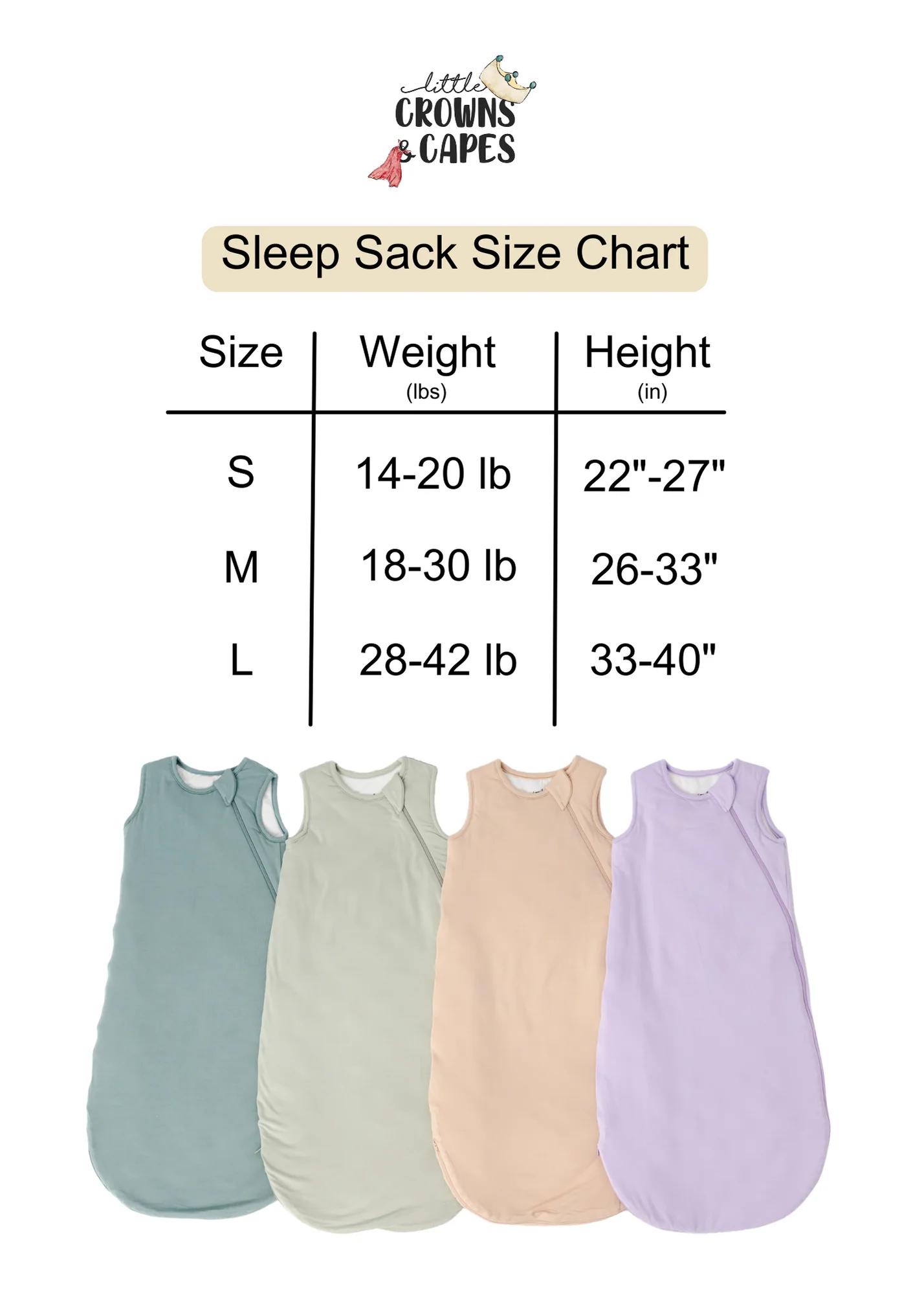 Sleep Sack in Peach - Image 4