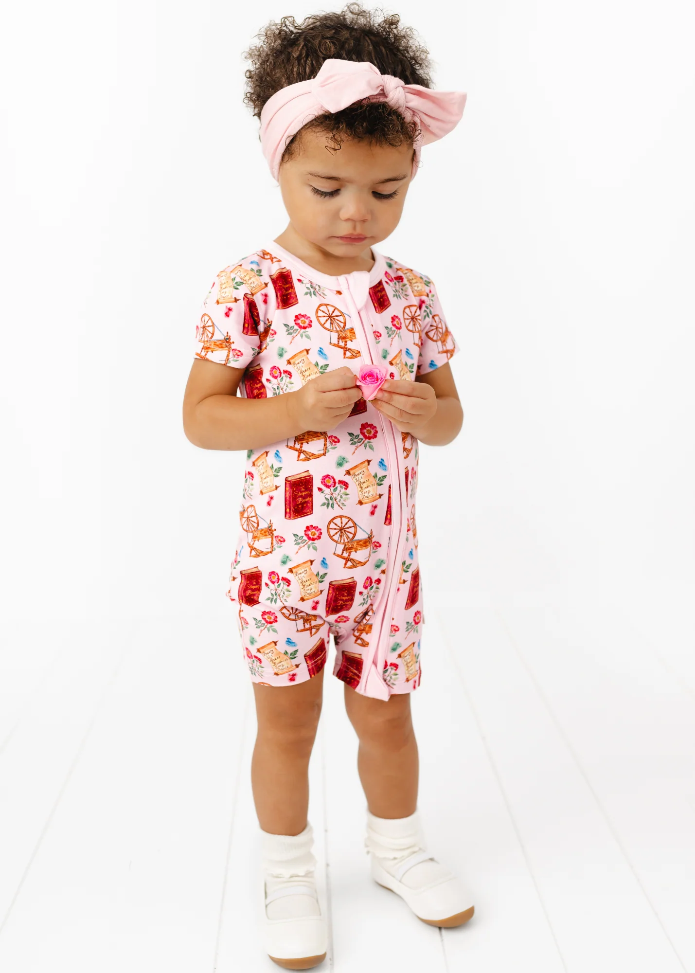 Sleeping Beauty Shortie Romper - Image 3
