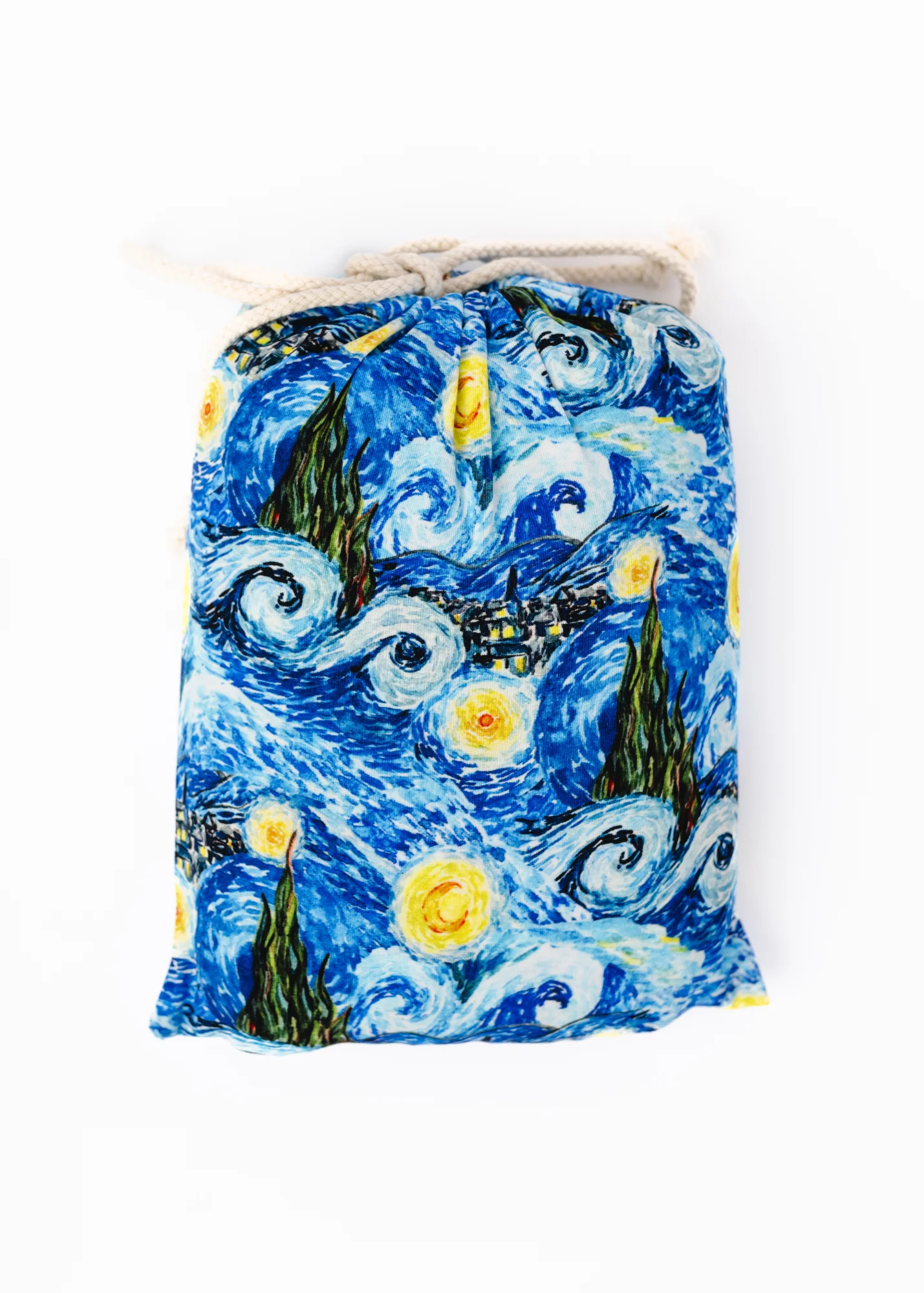 Starry Night Bamboo Crib Sheet - Image 3