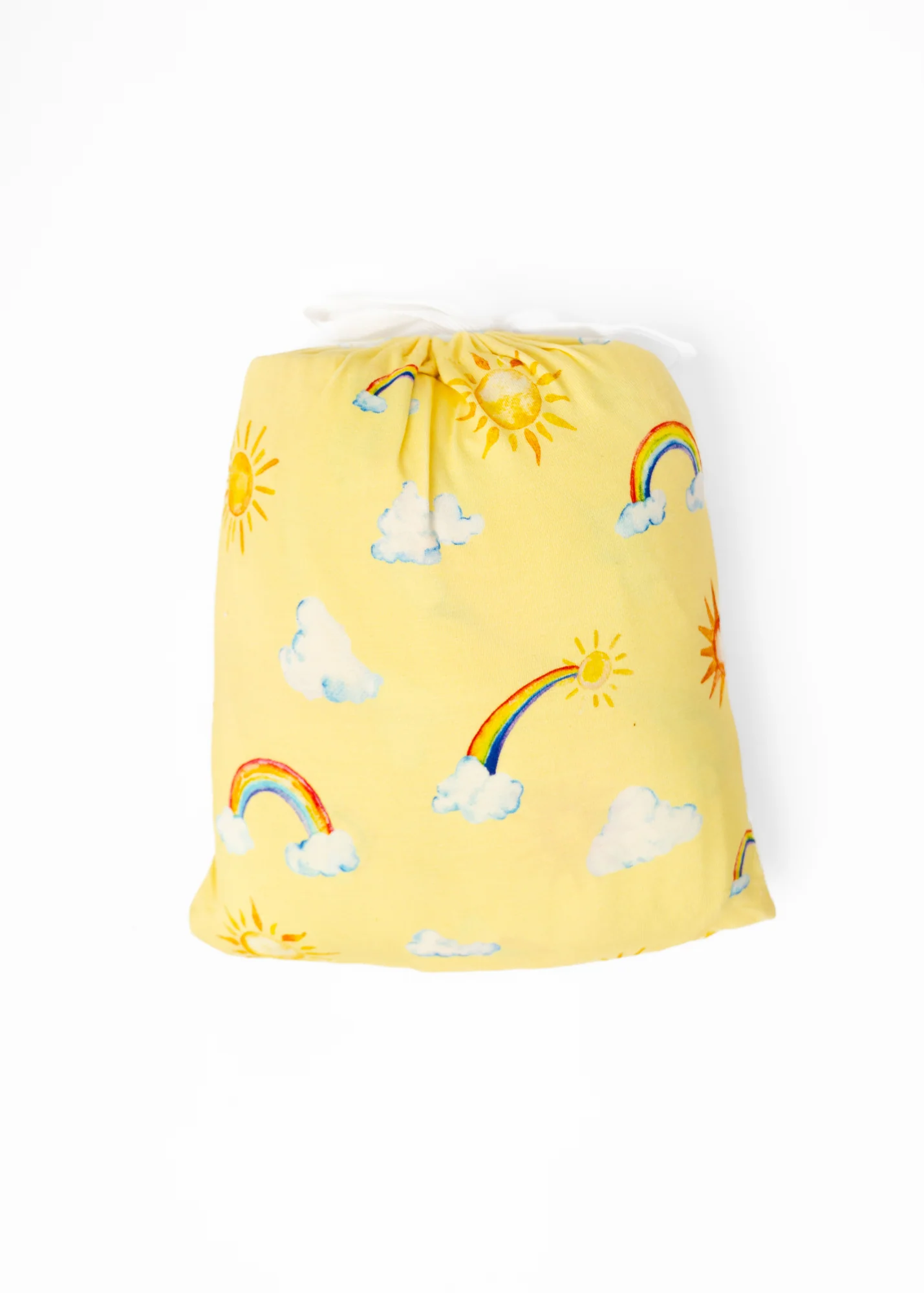 Sunshine & Rainbows Bamboo Crib Sheet - Image 4