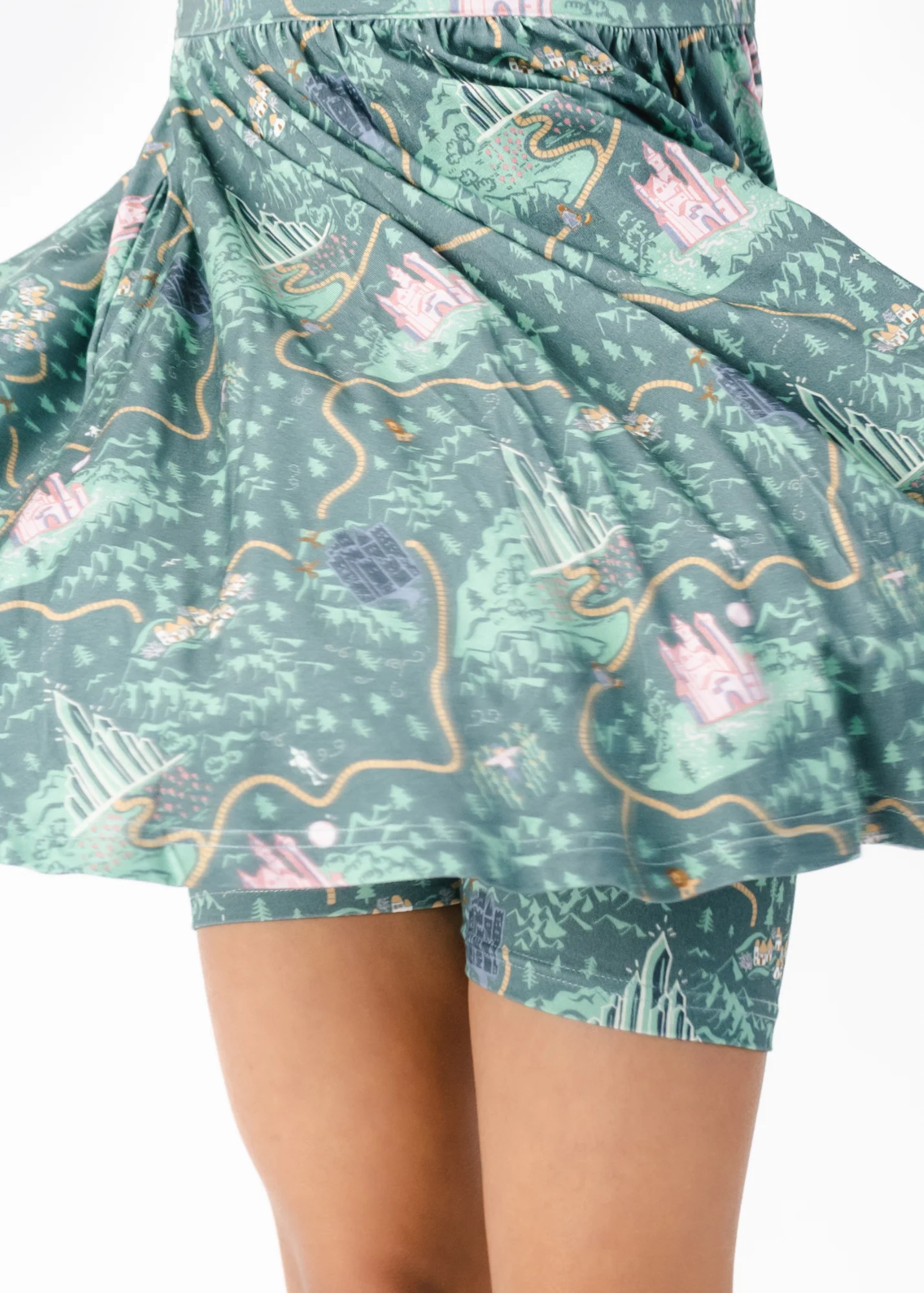 Emerald City Bamboo Twirl Dress - Image 7