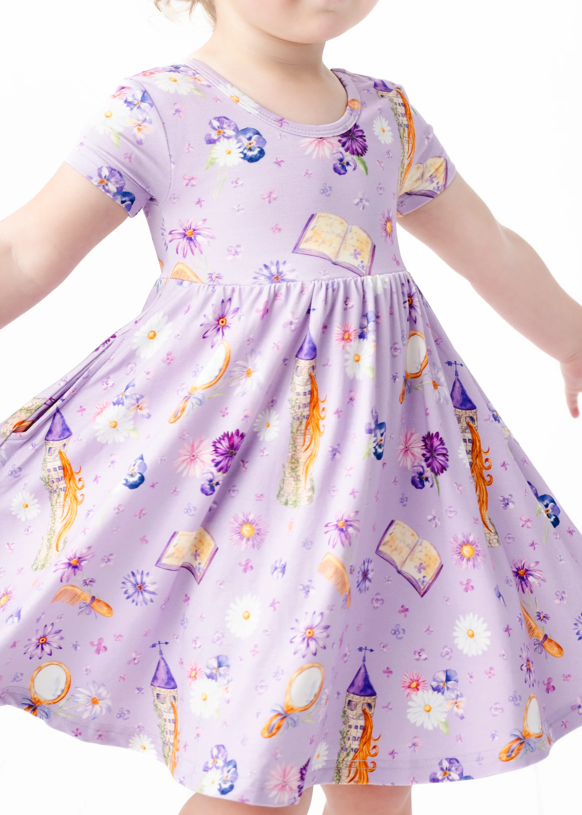 Rapunzel Bamboo Twirl Dress - Image 3