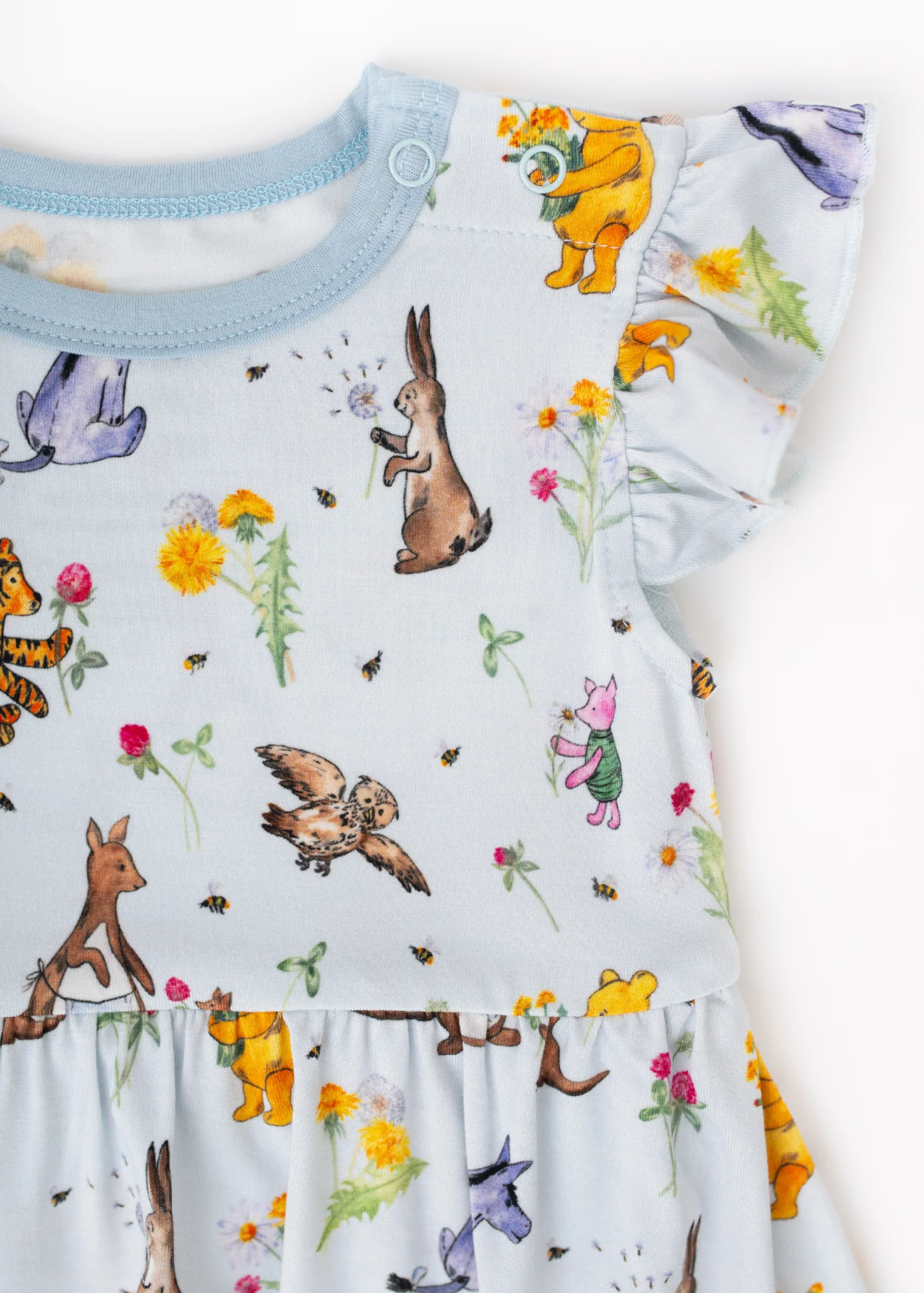 Winnie-the-Pooh in Bloom Baby Flutter Dress - Image 5