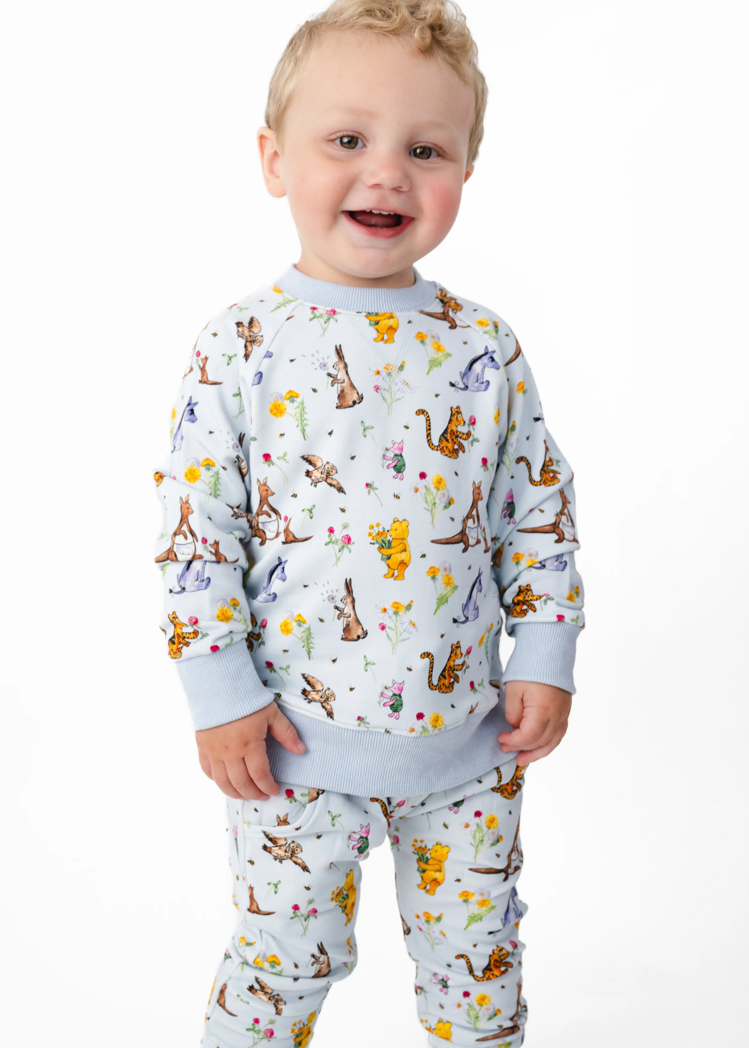 Winnie-the-Pooh in Bloom Kids Jogger Set - Image 3